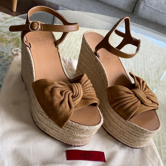 Valentino espadrilles size 37.5 - Picture 1 of 8